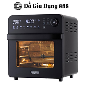 [TẶNG PHỤ KIỆN]Nồi Chiên Không Dầu ELEGANT AF529T, Dung Tích 14L, Công Suất 1600W, 8 Chế Độ, Nhập Đức, BH 12 Tháng