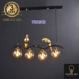 Đèn thả bàn ăn bóng tròn pha lê trang trí phòng ăn phòng bếp, bàn bar sang trọng hiện đại MÃ 7066