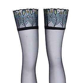 Men's Sissy Sexy Black Mesh Socks Pantyhose Hosiery Elastic Stockings