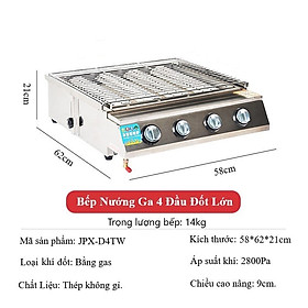 Mua { HÀNG NHẬP KHẨU CAO CẤP } Bếp Nướng Gas Hồng Ngoại - Nướng Hàu  Thịt Xiên  Hải Sản