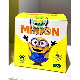 Combo dầu húng chanh Minion Plus Dr.maya 30ml bản mới + Sáp ấm Minion