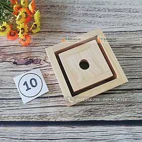 Mua Khuôn Gói Bánh Chưng Thông Minh Gỗ BAHATO 10cm Cỡ Nhỏ