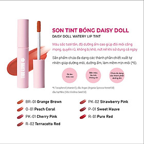 Son Tint Dạng Kem Bóng Daisy Doll Nhật Bản Cho Đôi Môi Mọng Nước, Căng Mướt Watery Lip Tint 5g