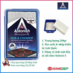 Kem tẩy mặt kính bếp điện, nồi chảo inox Astonish C8630