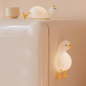 Duck Night Light Portable Touch Sensor Silicone Light for Bedroom Sleeping