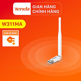 Mua USB kết nối Wifi Tenda W311MA tốc độ 150Mbps - Hàng Chính Hãng