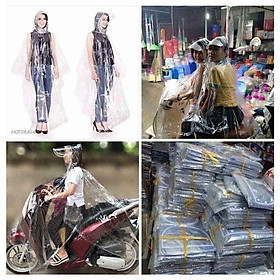 Mua áo mưa trong suốt