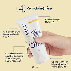 Kem chống nắng bảo vệ tối đa Hyaestic Skin Fusion SF64 Sun And Pollution Protector SPF50+