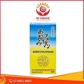 Hình ảnh Aomi Fucoidan - Viên uống hỗ trợ tăng cường sức đề kháng, Hàng chuẩn Nhật Bản, Hộp 90 viên