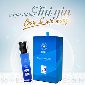 Kem Chống Nắng Miền Nhiệt Đới Với Công Nghệ Pha Lê Hóa Lỏng Thương Hiệu iDr.Skin - TROPICAL SUNBLOCK. Kem Chống Nắng TROPICAL SUNBLOCK Chống Lại Các Tia UVA - UVB Giúp Da Không Bị Sạm Nám - Cấp Ẩm Giúp Da Tươi Trẻ. Xuất Xứ Hàn Quốc (50ml) Hàng Chính Hãng