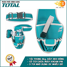 Mua Túi đựng dụng cụ đồ nghề đeo hông TOTAL THT16P4011 (5kg)  THT16P3011 (8kg) - Nhiều ngăn chứa  tải trọng lớn  Vải polyeste chắc chắn
