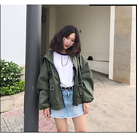 ÁO KHOÁC KAKI PHỐI TÚI HỘP