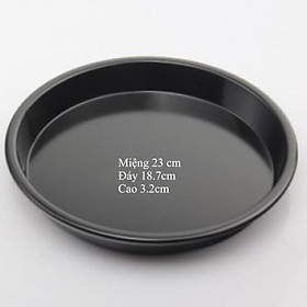 Khuôn bánh pizza 7-8-9 inch miệng 20-23-24.5cm