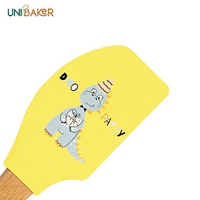 Mua Phới Silicon cán gỗ cao cấp Unibaker