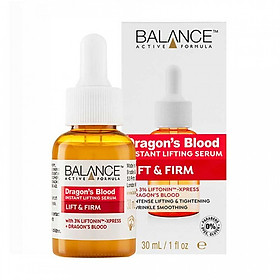Tinh chất Dragon Blood Lifting Serum Balance dưỡng trắng tái tạo da 30ml