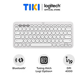 Bàn phím Bluetooth đa thiết bị Logitech Pebble Keys 2 K380s - Hàng chính hãng