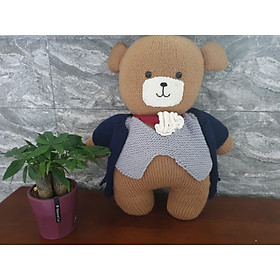 Gấu Benjamin - thú bông handmade Dori Dori bằng len