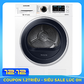 Máy Sấy Samsung 9kg DV90M5200QW/SV - Chỉ Giao HCM