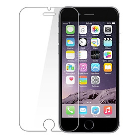 Miếng dán kính cường lực cho iPhone 6 / 6s (độ cứng 9H, mỏng 0.3mm, hạn chế bám vân tay) - Hàng nhập khẩu