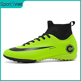 Giày bóng đá nam cổ cao - Giày đá banh sân cỏ nhân tạo 3 mầu FB001