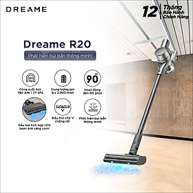 Máy hút bụi cầm tay không dây thông minh Dreame V12 Pro R20