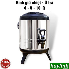 Bình giữ nhiệt ủ trà 6 lít - 8 lít - 10 lít - Inox 304