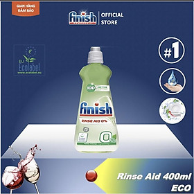 Nước bóng trợ xả cho máy rửa bát Finish Eco 400ml