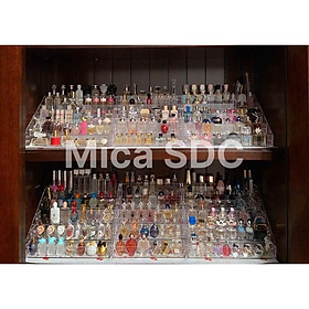Mua Kệ Đựng Nước Hoa Mini Để Bàn - Kệ Mica Nhiều Tầng Đựng Nước Hoa