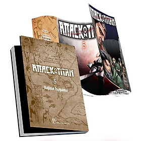 Truyện tranh Attack On Titan - Tập 5 - Tặng kèm bìa 2 mặt - NXB Trẻ