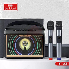 Mua Loa Bluetooth Xách Tay Earldom ET-LK3 ( Kèm 2 Mic Không Dây) - Hàng nhập khẩu