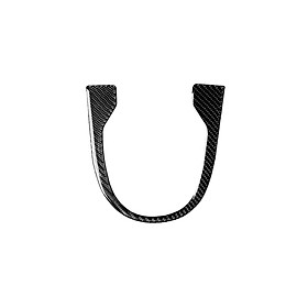 Car Gear Panel Carbon Fiber Stickers Shift Knob Trim Replacement for Honda Fit/Jazz 2014-2018 Suitable for Right-hand