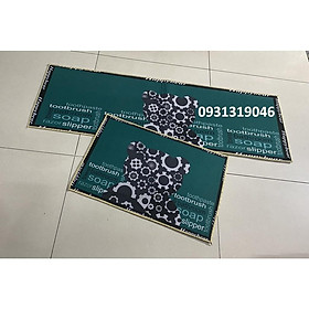 Mua SET 2 Thảm Nhà Bếp / Thảm Chùi Chân CAO CẤP Chống Trượt giá rẻ SBK1451