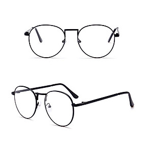 Kính xinh, Kính Mắt tròn kim loại phong cách Vintage Korea + tặng tuavit Kính Xinh mini đa năng