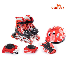 Giầy Patin Centosy, Combo Giày Patin và Bộ Phụ Kiện Bảo Hộ Trẻ Em 8806