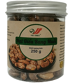 Hạt Điều Rang Muối Việt Thiên 250g