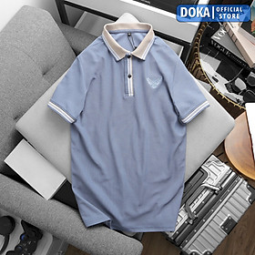 Áo polo nam ngắn tay có cổ DokaFashion regular fit chuẩn hàng xuất, áo phông thun polo nam tay ngắn – EZ218