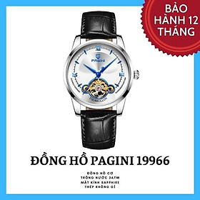 Đồng Hồ Nam Dây Da Chống Nước PAGINI 19966 Cao Cấp – Bảo Hành 12 Tháng