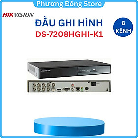 Mua Đầu ghi 8 kênh Turbo HD 3.0 HIKVISION DS-7208HGHI-K1  .-Hàng chính hãng