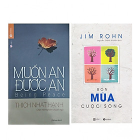 Hình ảnh Combo Muốn An Được An (Tái Bản) + Bộ Sách Jim Rohn: Bốn Mùa Cuộc Sống - Châm Ngôn Cuộc Sống (Tái Bản)