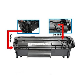 Mua Hộp mực máy in 12A/303 Dành Cho Canon 2900/3000 Hp 1010/1020 Có NÚT NẠP MỰC và NÚT XẢ MỰC THẢI
