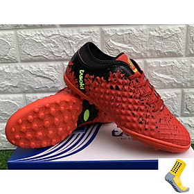 Giày Đá Bóng Tasoki TK26PK Đỏ Có Phụ Kiện