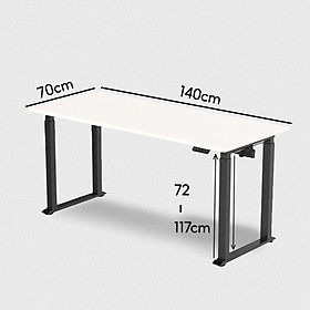 Mua Bàn nâng hạ chiều cao 4 chân iCockpit 1880. Bàn tăng giảm 4 chân đầu tiên trên thị trường