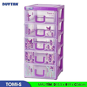 Mua Tủ nhựa Duy Tân Tomi S - 5 ngăn - Nhiều màu