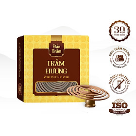 Mua Nhang Vòng Trầm Hương Bảo Trầm  Cao Cấp 12 Giờ (10 Vòng) 150g