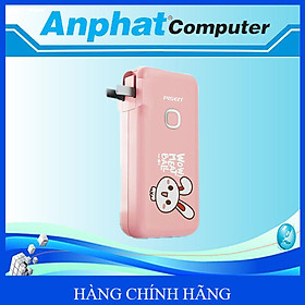 Pin sạc dự phòng PISEN QUICK High Power Box Meatball 10.000mAh 20W (TS-D309) - Pink - Hàng Chính Hãng