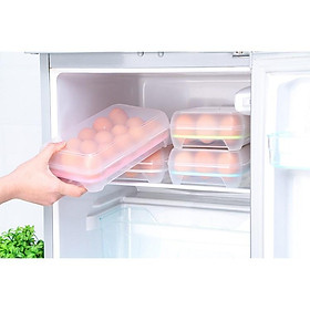 Mua Khay nhựa đựng trứng 15 ngăn tủ lạnh