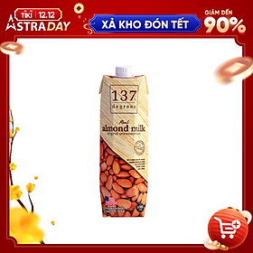 Sữa Hạt Hạnh Nhân Không Đường 137 Degrees (Hộp 1000ML)