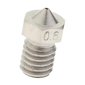 0.6mm Extruder Brass Nozzle Print Head for 1.75mm 3D Printers Accessories