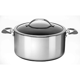 Nồi hầm chống dính đáy từ Scanpan HaptiQ 26cm/6,5L 6001252600, sản xuất tại Đan Mạch, bảo hành chống dính 3 năm