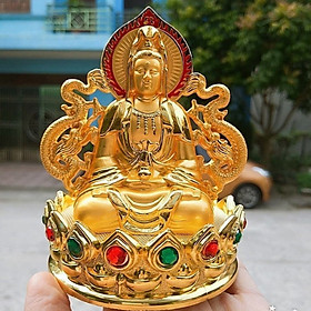 Tượng phật bà quan âm nước hoa ô tô